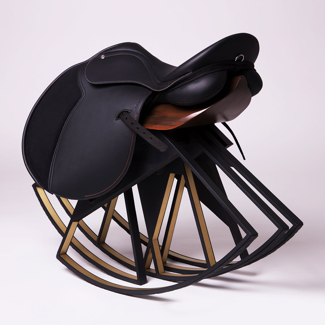 Horse saddle online stool